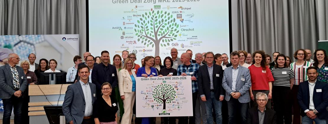 Ondertekening Green Deal Zorg
